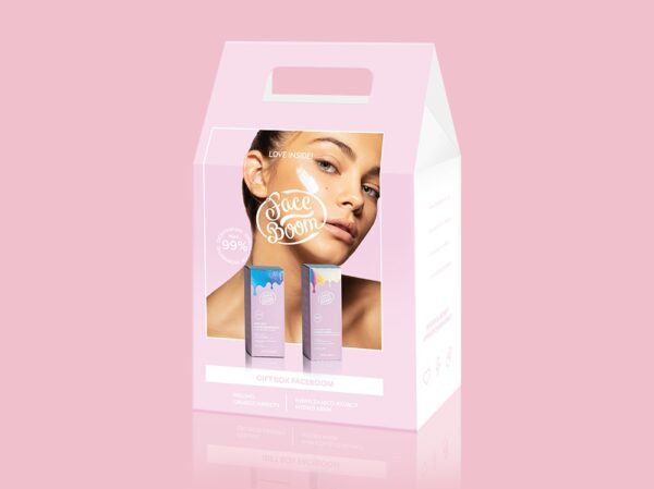 BodyBoom Zestaw prezentowy FaceBoom basic (peeling + krem)
