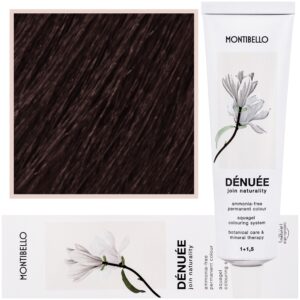 Montibello Denuee – naturalna wegańska farba do włosów bez amoniaku, 60 ml 3 | Ciemny Brąz