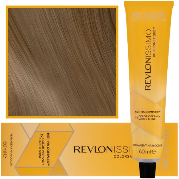 Revlon Revlonissimo Colorsmetique - kremowa farba do włosów, 60ml 6,3 | Ciemny Złoty Blond