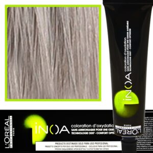 Loreal Inoa farba do włosów głęboki i trwały kolor dodatkowa ochrona włosa 60 ml 9.11 Bardzo Jasny Blond Popielaty Intensywny
