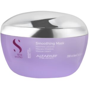 Alfaparf Semi Di Lino Smoothing Mask – nawilżająco-wygładzająca maska do włosów, 200ml