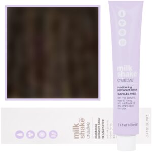 Milk Shake Creative - farba do włosów 100ml, pełna paleta kolorów 5,0 | 5NN || Intensywny Jasny Brąz
