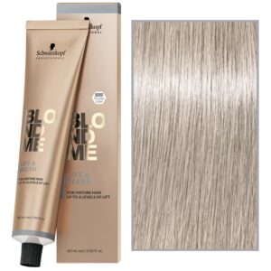 Schwarzkopf Professional BlondMe Lift&Blend – rozjaśniający krem do włosów blond, 60ml Ice | Lodowy