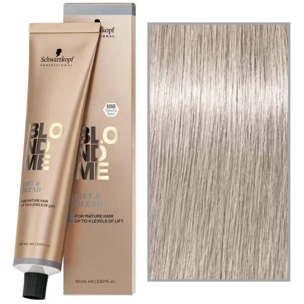 Schwarzkopf Professional BlondMe Lift&Blend – rozjaśniający krem do włosów blond, 60ml Ice | Lodowy