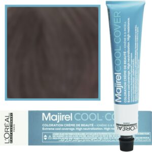 Loreal Majirel Cool Cover - farba zimne odcienie chłodnych blondów, 50ml 6.17 Ciemny Blond Popielaty Metaliczny