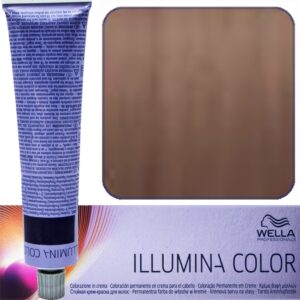 Wella Illumina Color - profesjonalna farba do włosów, 60ml 6/19 - Ciemny Blond Popielaty Cendre