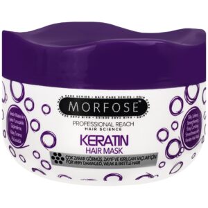 Morfose Keratin Hair Mask – keratynowa maska do włosów zniszczonych i słabych, 500ml