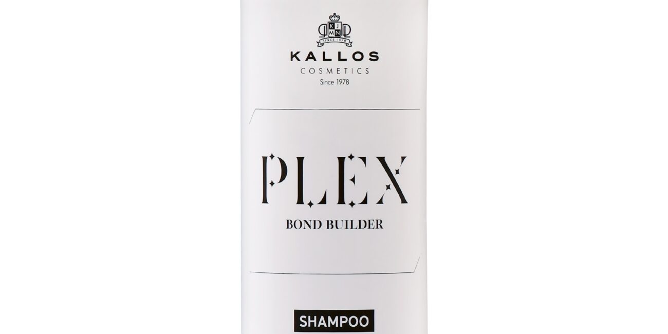 Kallos Plex Bond Builder Shampoo - szampon do włosów z białkiem roślinnym i peptydami, 1000ml