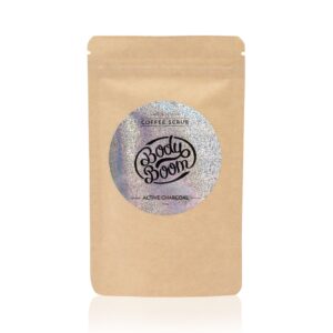 BodyBoom Peeling kawowy active charcoal 100g