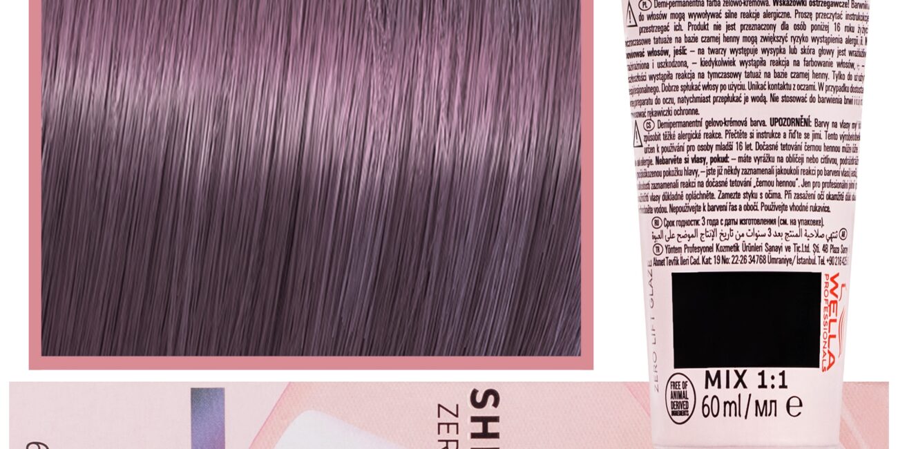 Wella Shinefinity Zero Lift Glaze - profesjonalna farba do włosów, 60ml 00/66 | Fiolet