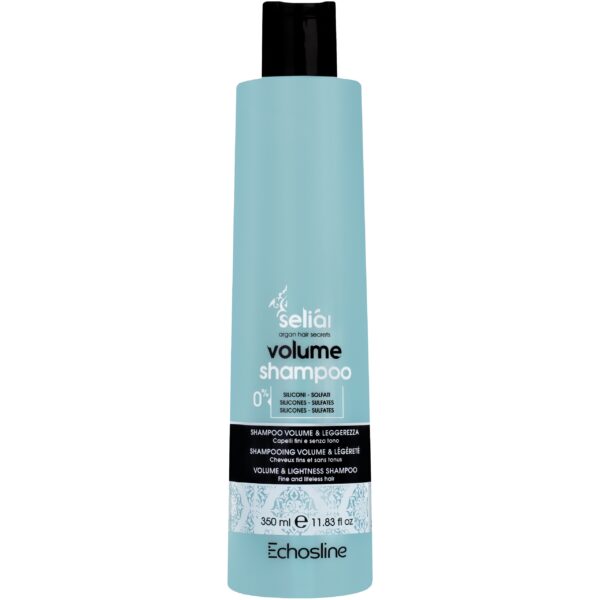 Echosline Seliar Volume Shampoo – rozświetlający szampon dodający objętości, 350ml
