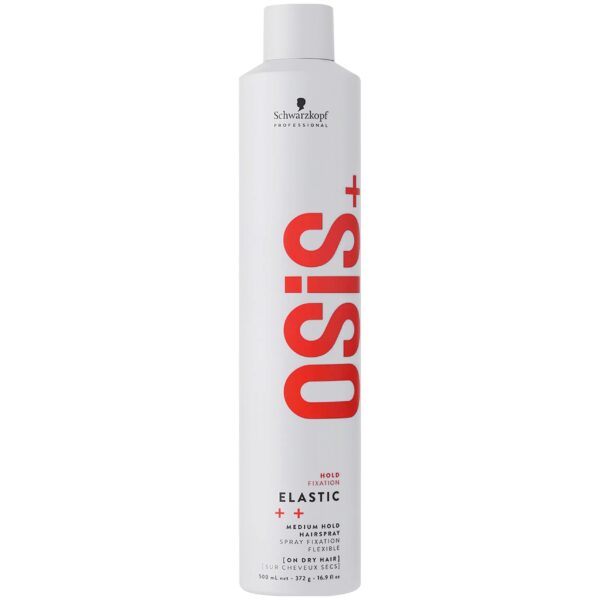 Schwarzkopf OSIS+ Elastic, lakier elastyczny do naturalnego utrwalenia 500ml