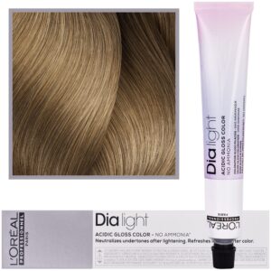 Loreal Dia Light - profesjonalna farba do włosów, 50ml 9 Bardzo Jasny Blond