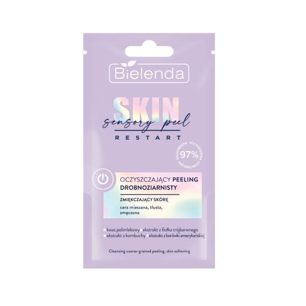 Bielenda SENSORY PEEL - oczyszczający peeling drobnoziarnisty zmiękczający skórę