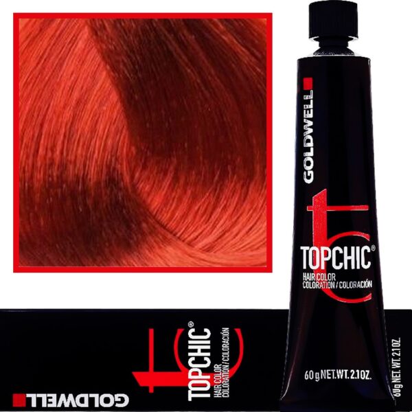 Goldwell Topchic - profesjonalna farba do włosów, 60ml RR-MIX Czerwony Mix