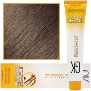 GK Hair Juvexin - farba do koloryzacji włosów z keratyną, 100ml 7,0 | Intensywny Blond