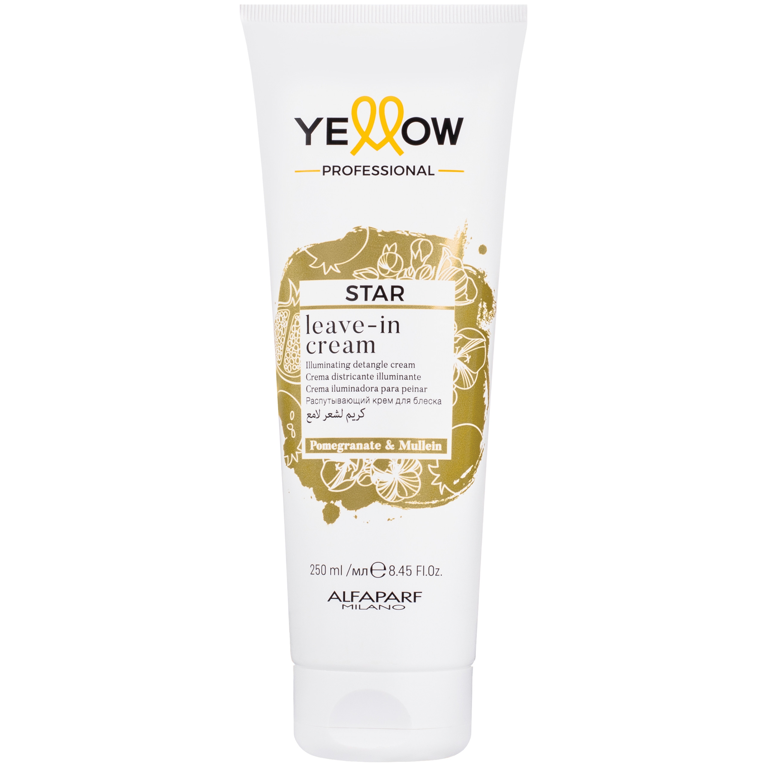 Alfaparf YELLOW Star Leave-In – odżywka nabłyszczająca bez spłukiwania w kremie, 250ml