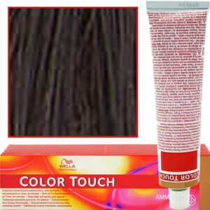 WELLA COLOR TOUCH profesjonalna farba do włosów 60 ml 4/0 Brąz