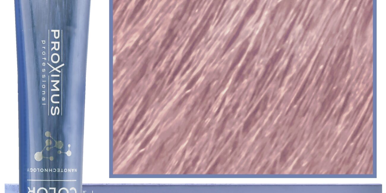 Proximus Supreme Color Nanotechnology – profesjonalna farba do włosów z kwasem hialuronowym, 100ml 9,25 | Bardzo Jasny Fioletowo Mahoniowy Blond