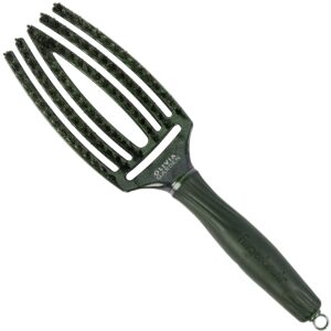 Olivia Garden Finger Brush Medium Midnight Desert - szczotka do rozczesywania włosów Green Emerald | Zielony Szmaragd