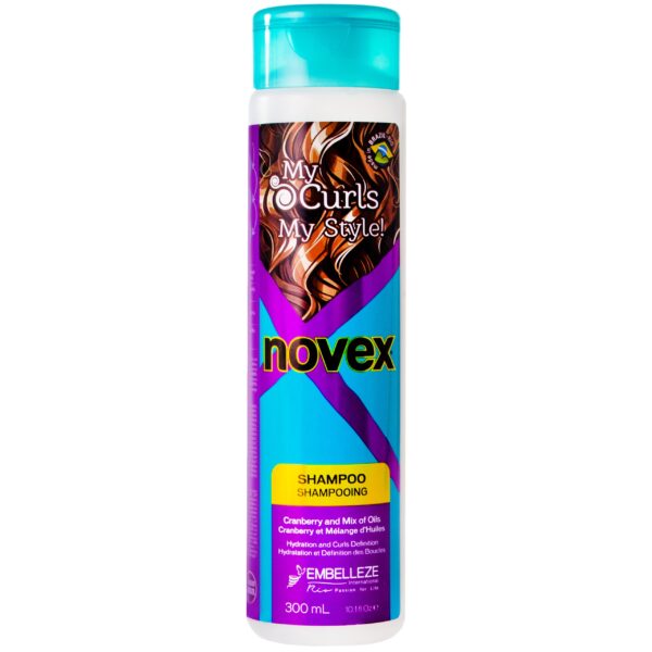 Novex My Curls My Style Shampoo - szampon podkreślający skręt do włosów kręconych, 300ml