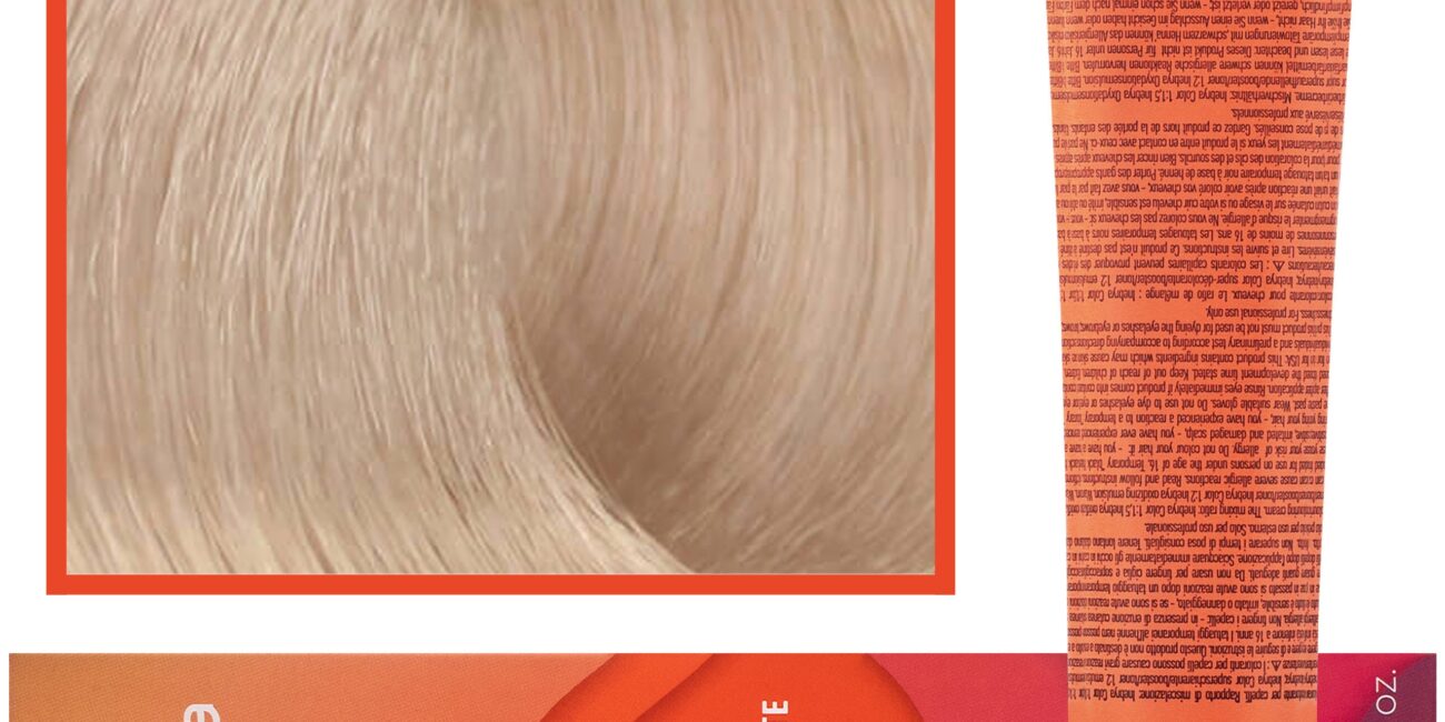 Inebrya Color - farba krem koloryzujący do włosów, 100ml 10/13 | Platynowy Popielaty Złoty Blond