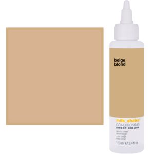 Milk Shake Direct Colour Toner do koloryzacji włosów 100ml, pełna paleta kolorów BEIGE BLOND || Beżowy Blond