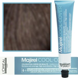 Loreal Majirel Cool Cover - farba zimne odcienie chłodnych blondów, 50ml 5 Jasny Brąz