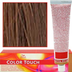 WELLA COLOR TOUCH profesjonalna farba do włosów 60 ml 6/73 Ciemny Blond Brązowo Złoty