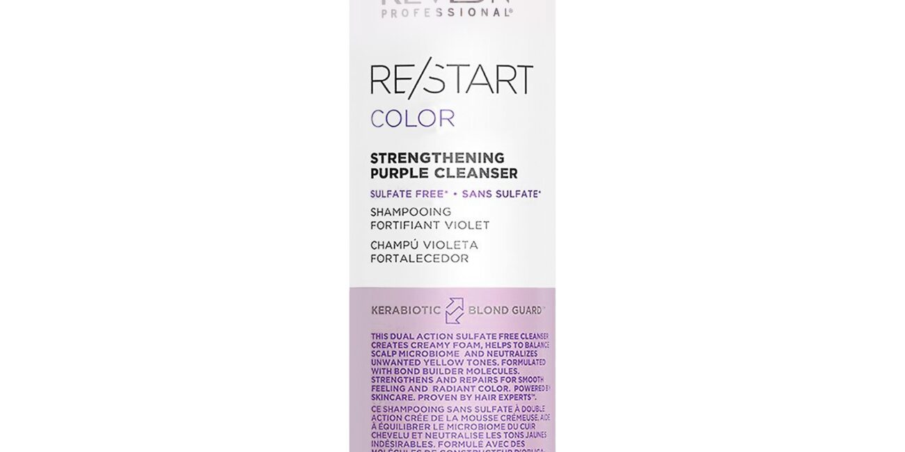 Revlon Restart Color Purple Shampoo - szampon do włosów blond, 250ml