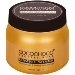 Cocochoco Keratin Repair - maska do włosów zniszczonych, 500ml