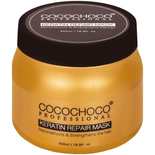 Cocochoco Keratin Repair - maska do włosów zniszczonych, 500ml