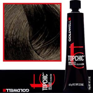 Goldwell Topchic - profesjonalna farba do włosów, 60ml 7-SB Srebrny Beż