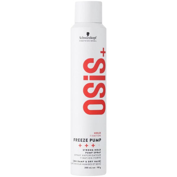 Schwarzkopf OSIS+ FREEZE PUMP, spray z konsystencją naturalnej mgiełki 200ml