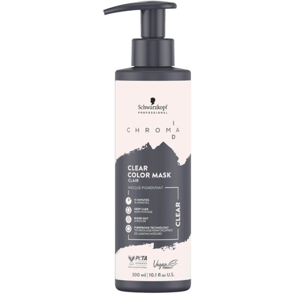 Schwarzkopf Chroma ID Color Mask - maska koloryzująca do włosów, 300ml Clear | Czysty