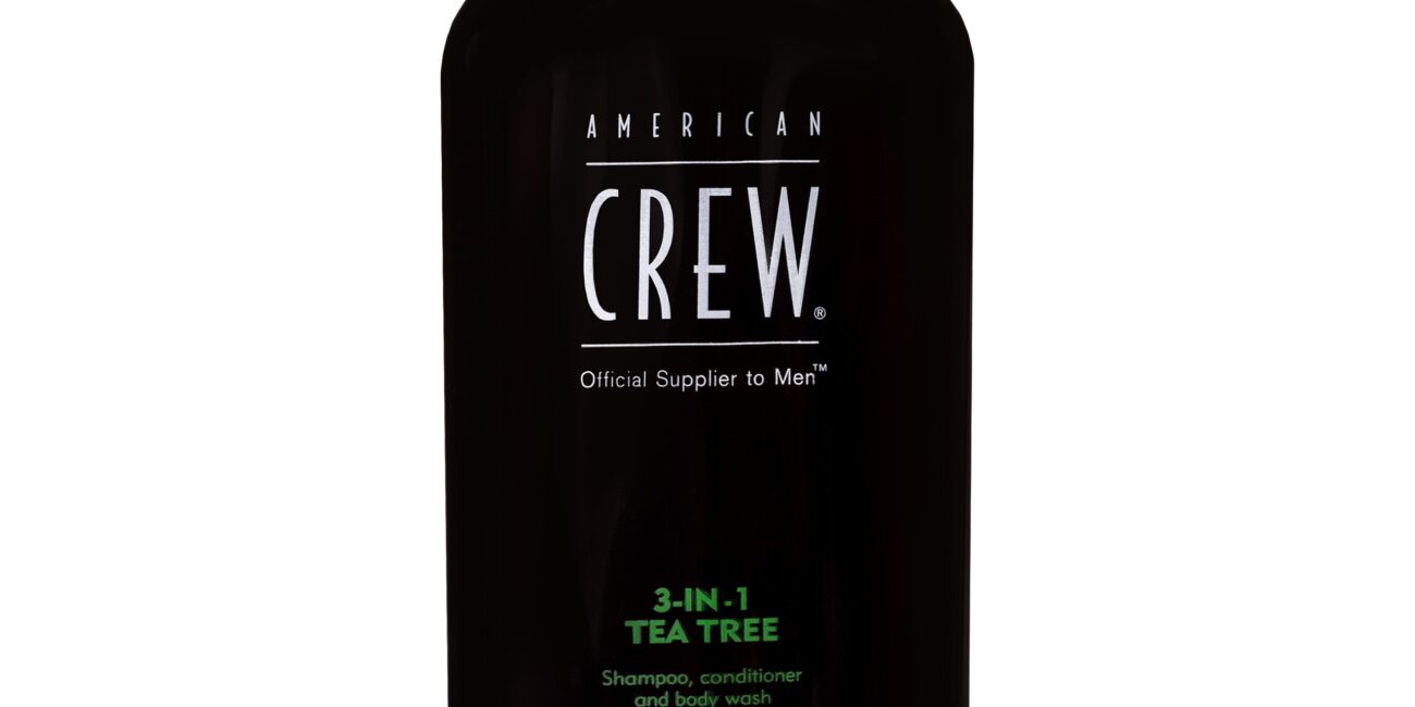 American Crew 3in1 Tea Tree - żel pod prysznic 3w1, do mycia ciała i pielęgnacji włosów, 450ml