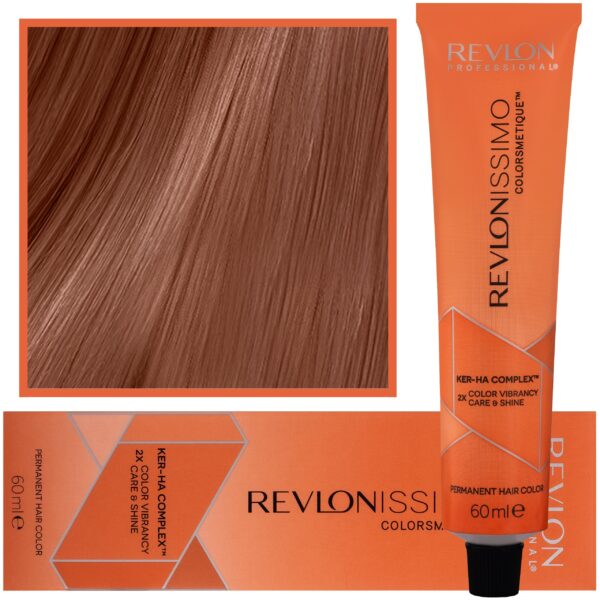 Revlon Revlonissimo Colorsmetique - kremowa farba do włosów, 60ml 7,45 | Średni Miedziany Mahoniowy Blond