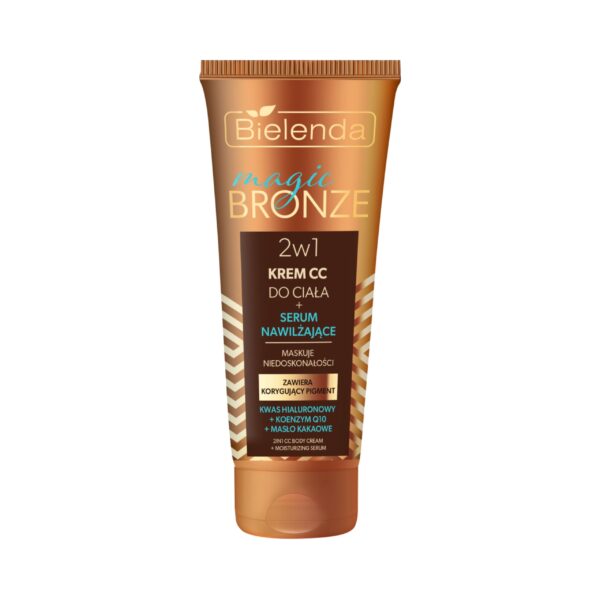 Bielenda 2w1 krem CC do ciała + serum nawilżające