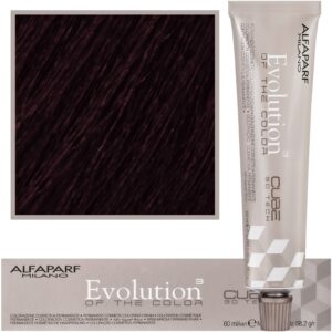 Alfaparf Evolution - farba do włosów 60ml cała paleta 4.52 | Średni Brąz Mahoniowo-Fioletowy