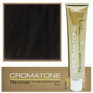 Montibello Cromatone Recover, farba do włosów siwych, 60ml 5,0 | Natural Light Brown
