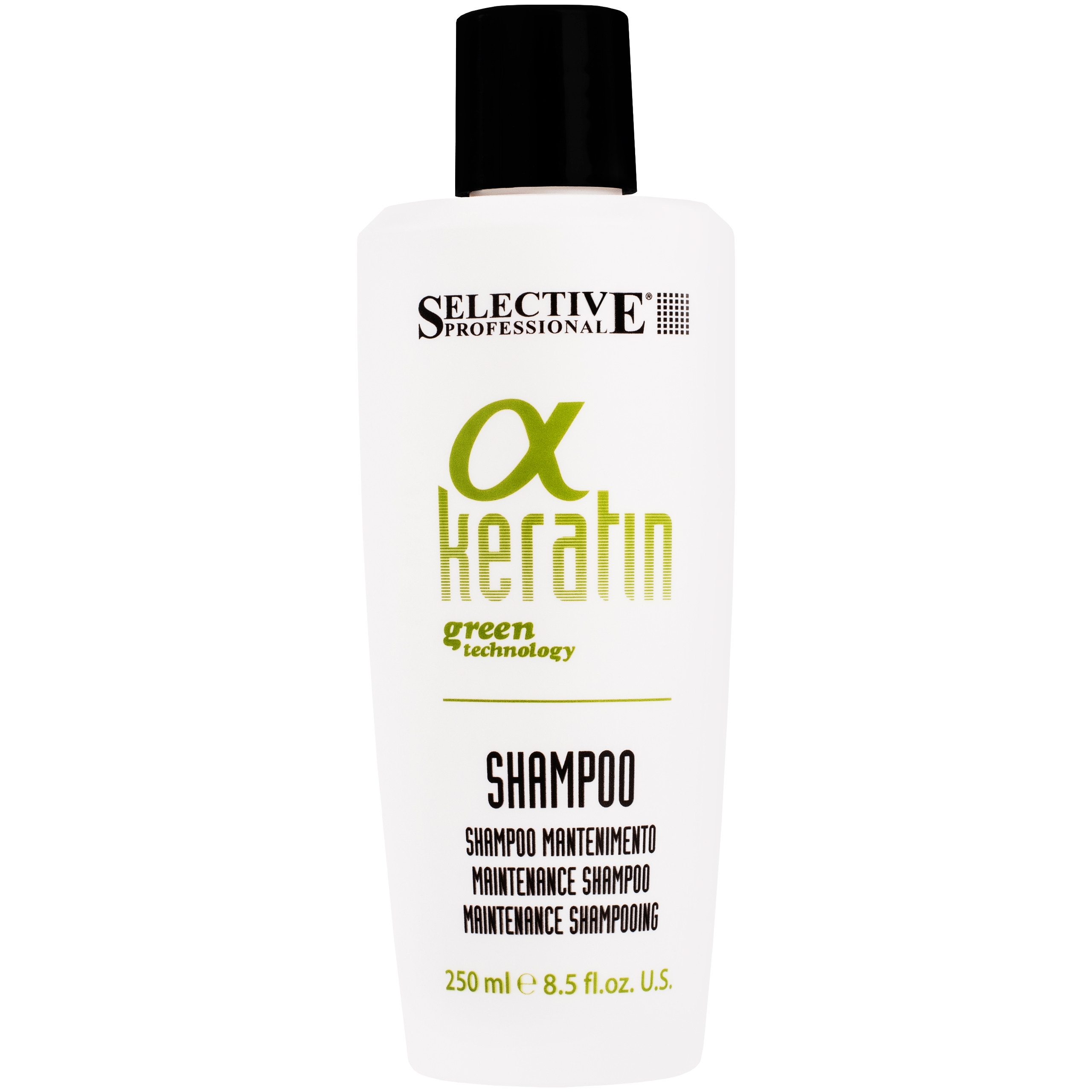 Selective Alpha Keratin Shampoo – szampon po zabiegu keratynowego prostowania włosów, 250ml