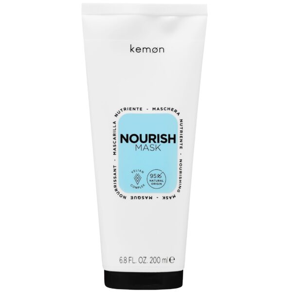 Kemon Nourish Mask - odżywcza maska do włosów zniszczonych, 200ml