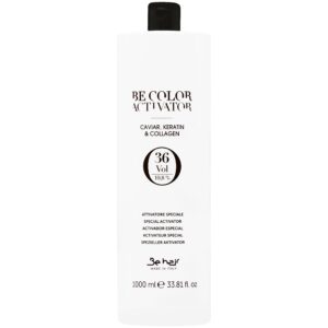 Be Hair Be Color Activator - oksydant do farb z kompleksem kawioru, keratyny i kolagenu, 1000ml Vol. 36 | 10.8%