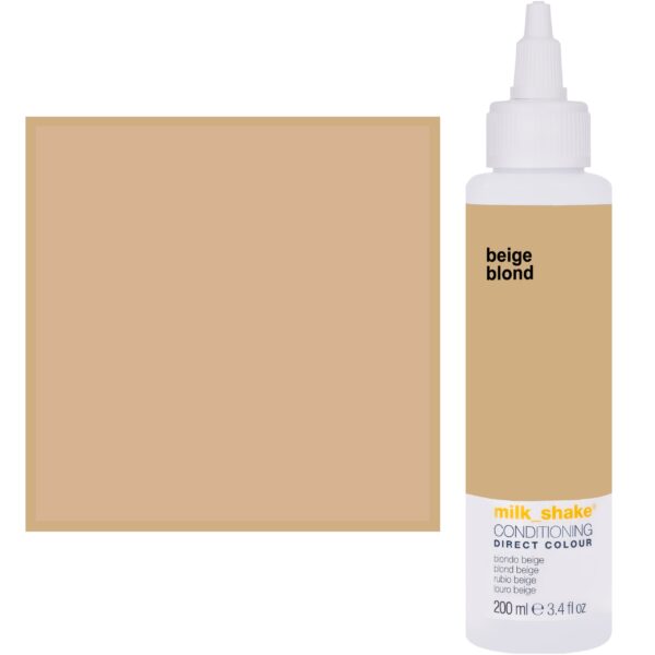 Milk Shake Direct Colour - Toner do koloryzacji włosów, 200ml BEIGE BLOND || Beżowy Blond