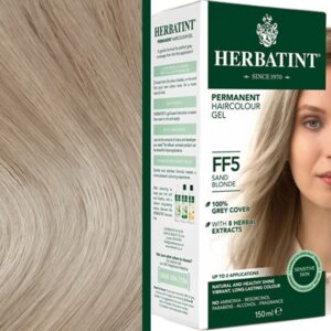 Herbatint trwała farba do włosów z ekstraktami ziołowymi 150ml FF5 Piaskowy Blond