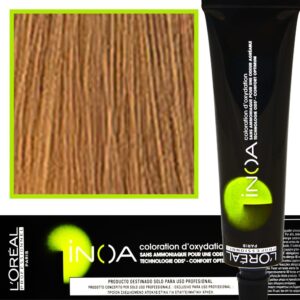 Loreal Inoa farba do włosów głęboki i trwały kolor dodatkowa ochrona włosa 60 ml 8.3 Jasny Blond Złocisty