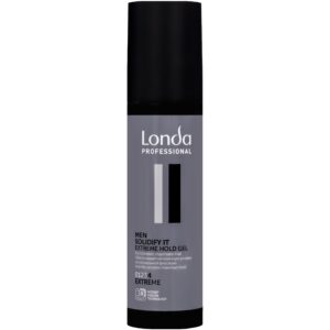 Londa Soldify It Extreme Hold Gel -  żel do włosów dla mężczyzn, ekstra mocny, 100ml