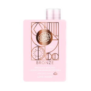 BodyBoom Brązujące mleczko + serum hialuronowe do ciała 2w1