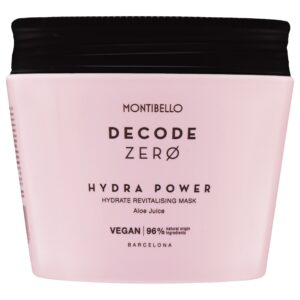 Montibello Decode Zero Hydra Power Mask - intensywnie nawilżająca maska do włosów, 500ml