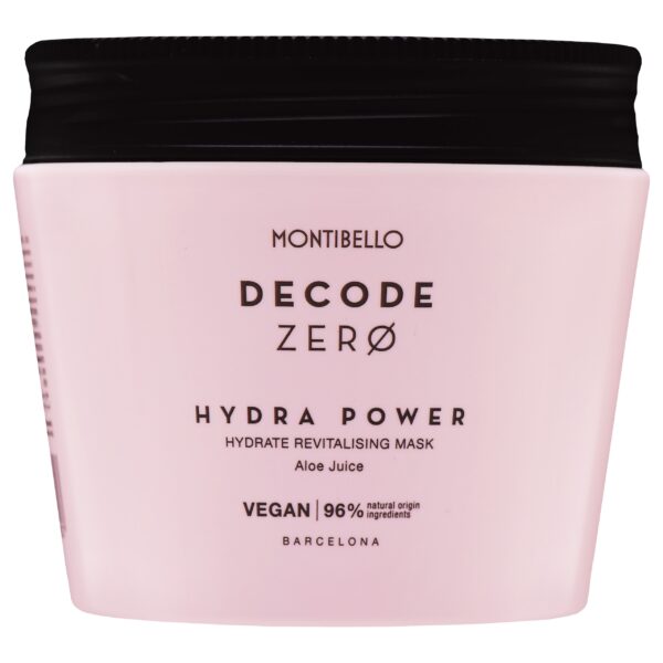 Montibello Decode Zero Hydra Power Mask - intensywnie nawilżająca maska do włosów, 500ml
